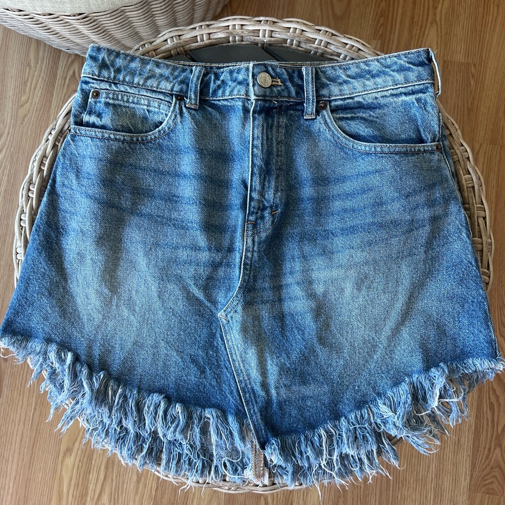 Free People Denim Skirt Sz 28